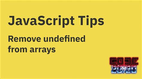Solution 1. . Remove undefined from array javascript lodash